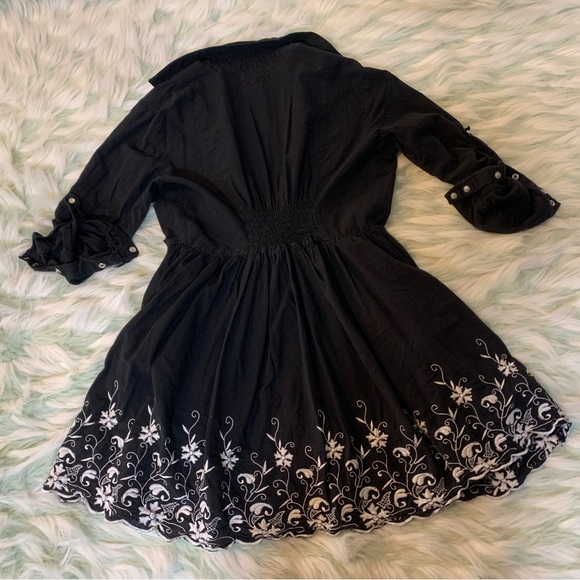 Panhandle Slim - Embroidered Pearl Snap Dress - Women’s Medium - Picture 5 of 9